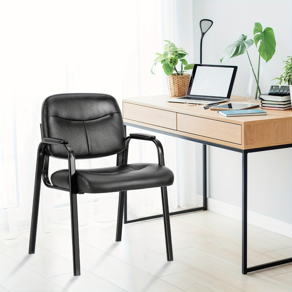 2-Piece Set Guest Chair with Armrests for Comfortable Everyday Seating in Living Room detail image - detail view 5