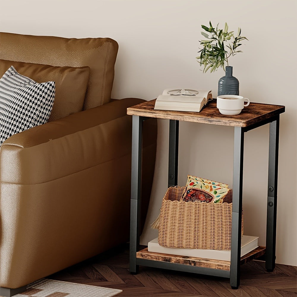 2-Piece Set Side Table, Living Room End Table for Work, Display, and Everyday Use detail image - detail view 7