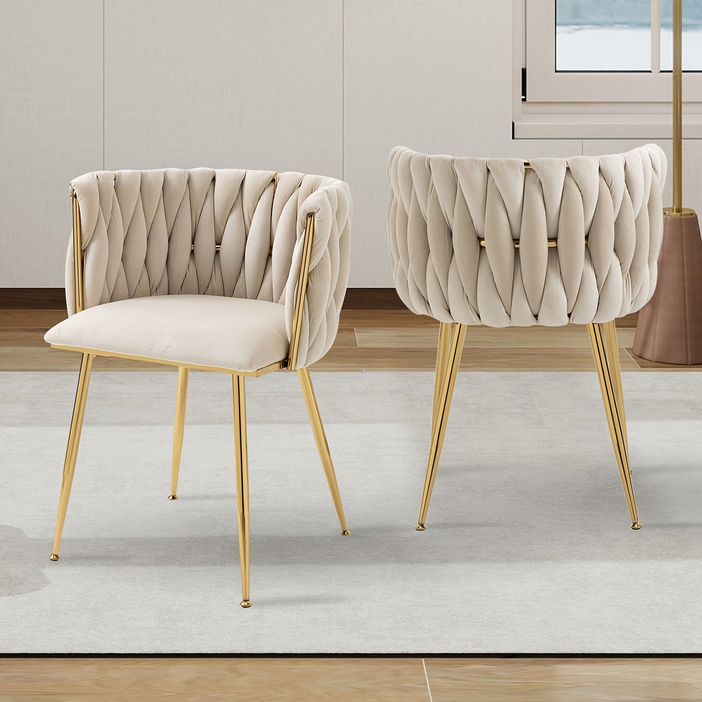 Dining Chair shown in the Beige option