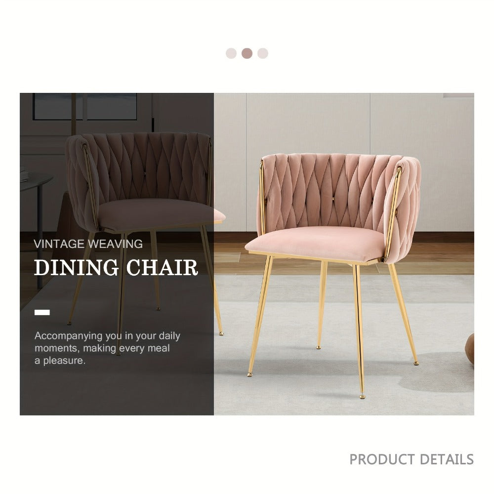 2-Piece Set Upholstered Dining Chair for Kitchen and Living Room detail image - detail view 17