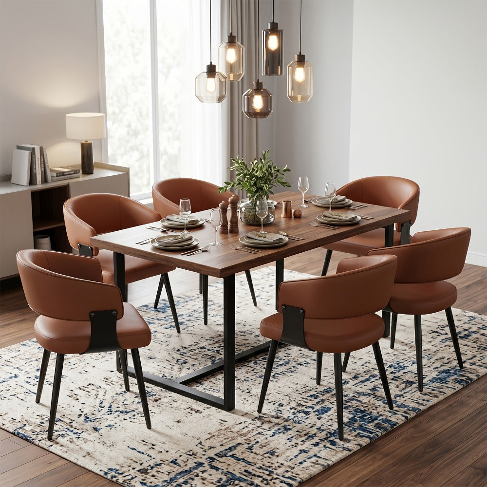 2-Piece Set Upholstered Dining Chair, Upholstered Side Chair for Kitchen detail image - detail view 7