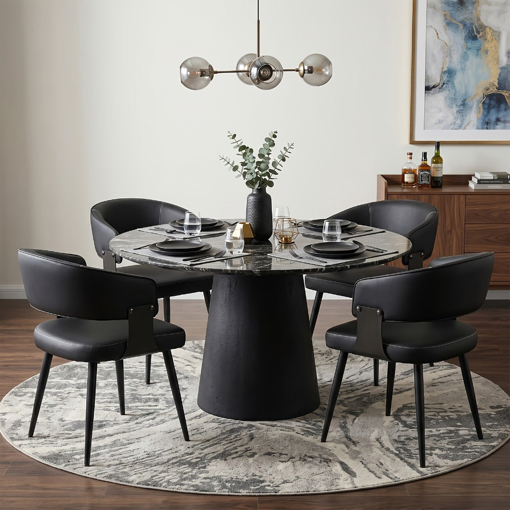 2-Piece Set Upholstered Dining Chair, Upholstered Side Chair for Kitchen detail image - detail view 8