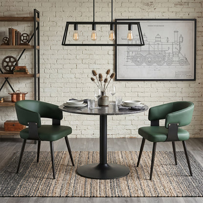 Dining Chair shown in the Green option