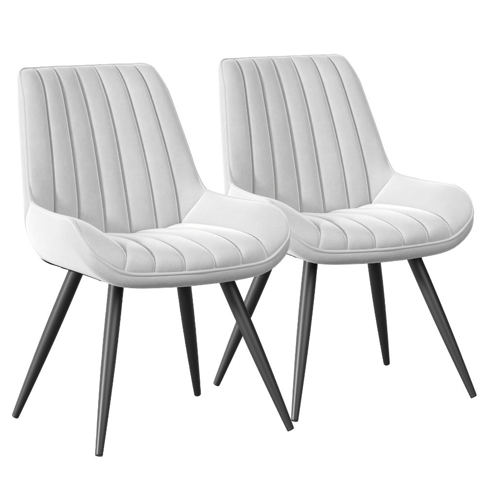 2-Piece Set Upholstered Dining Chair with Padded Seat, Kitchen Dining Seat detail image - detail view 18