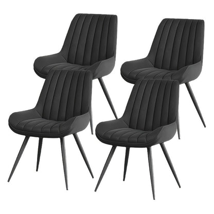 2-Piece Set Upholstered Dining Chair with Padded Seat, Kitchen Dining Seat detail image - detail view 5