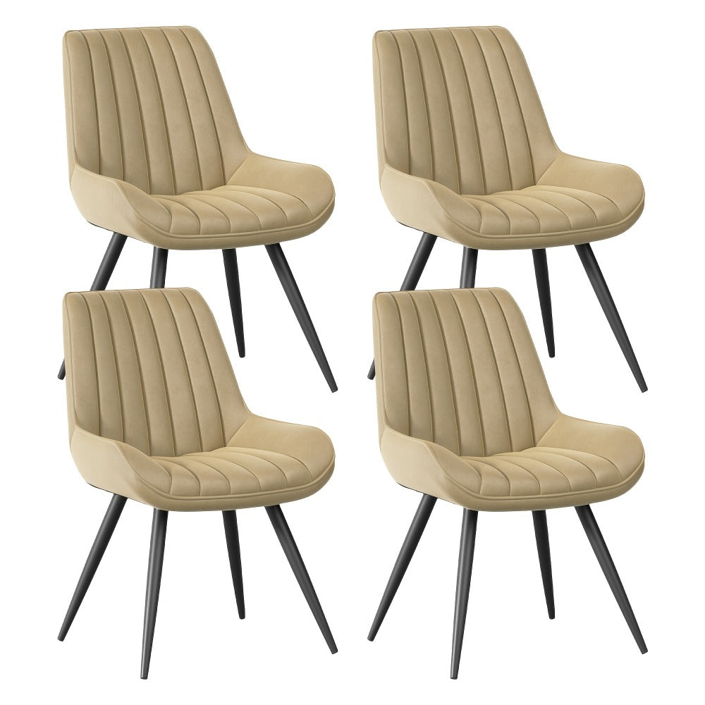 2-Piece Set Upholstered Dining Chair with Padded Seat, Kitchen Dining Seat detail image - detail view 9