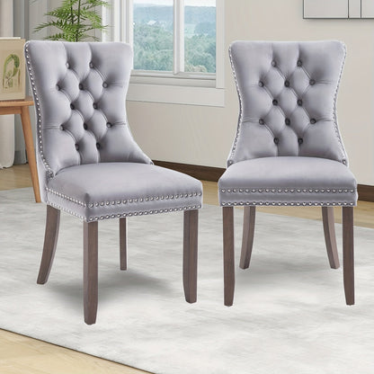 Dining Chair shown in the Light Gray option