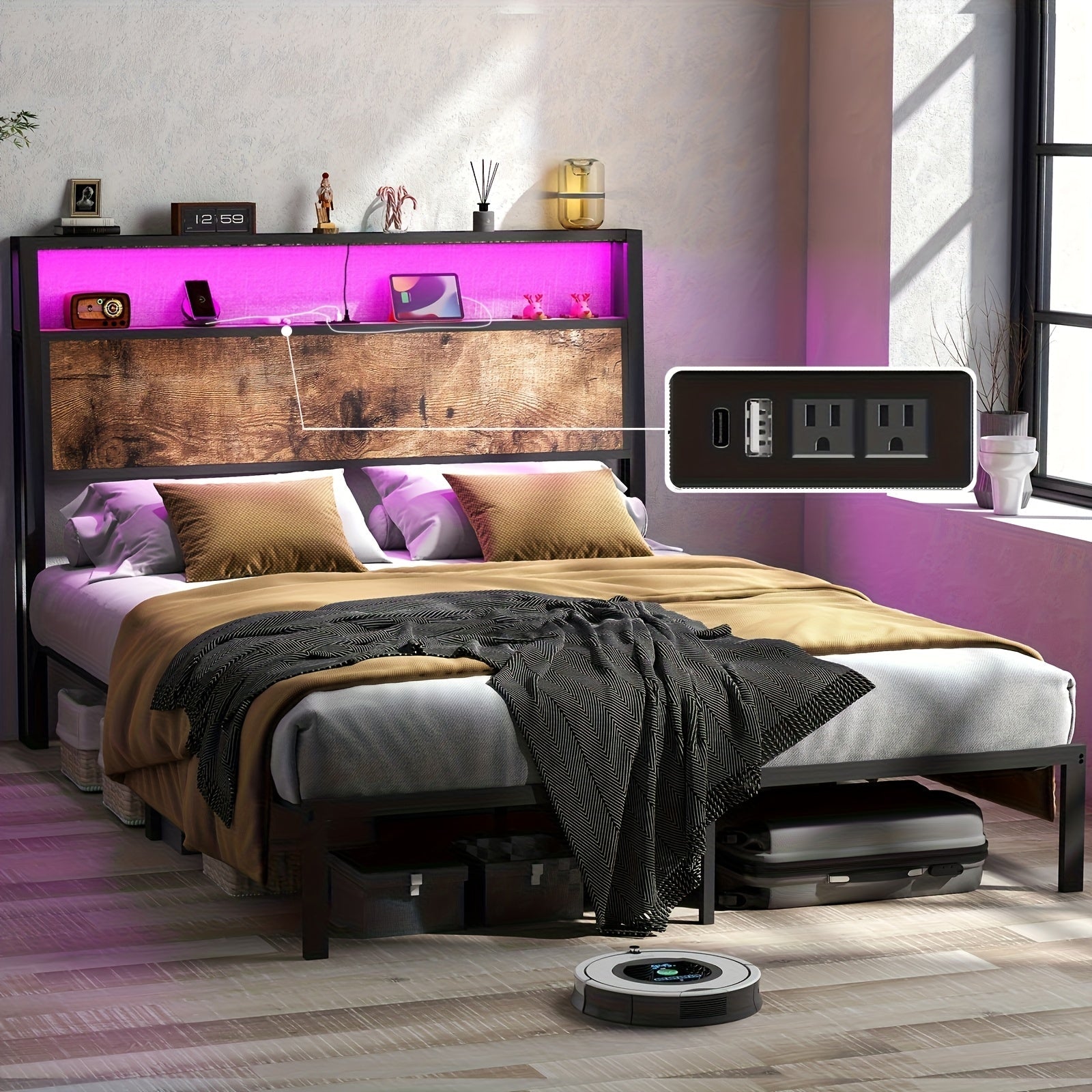 Bed Frames shown in the Full option