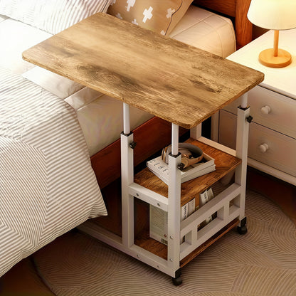 Bedside Table shown in the 4-wheel retro color option