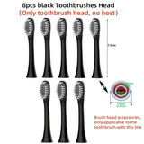 Only The Toothbrush Head*8(BLK