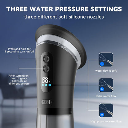 Electric Ear Cleaning System Professional Edition 3-Speed Hydraulic – Visual Waste Tank, Ear Dryer, USB Charging, Dry Dirty Storage, Safe Home Ear Wax Removal Kit Christmas Gift