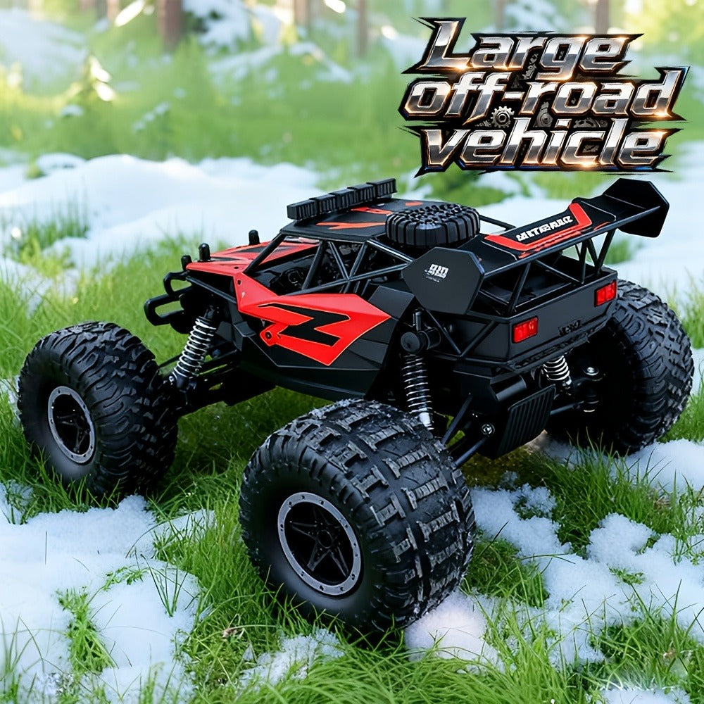 RC Off-Road Truck for Kids Ages 6+ – High Speed Remote Control Car Alloy Steel Body Full-Function 4WD All-Terrain Monster Truck Toy for Boys, Best Birthday Christmas Holiday Gift