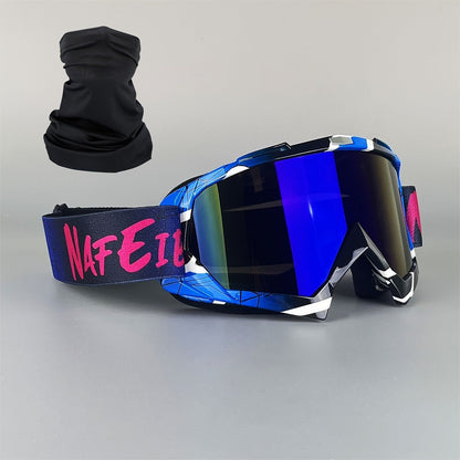 Ski Goggles Set with Black Headband – TPU Frame PC Lens Mirror Coating, Thick Foam Pad, Adjustable Strap, 28+ Color Styles, Adult Snow Goggles for Skiing & Snowboarding, Great Gift