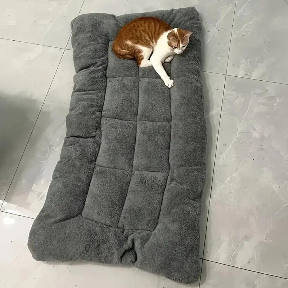 Dog Sofa Bed Extra Large Plush Ultra-Soft Pet Mat – Thick Polyester Fiber Filled Couch Bed for Small Medium Large Dogs, Modern Durable Dog Bed, Perfect Gift for Dog Lovers