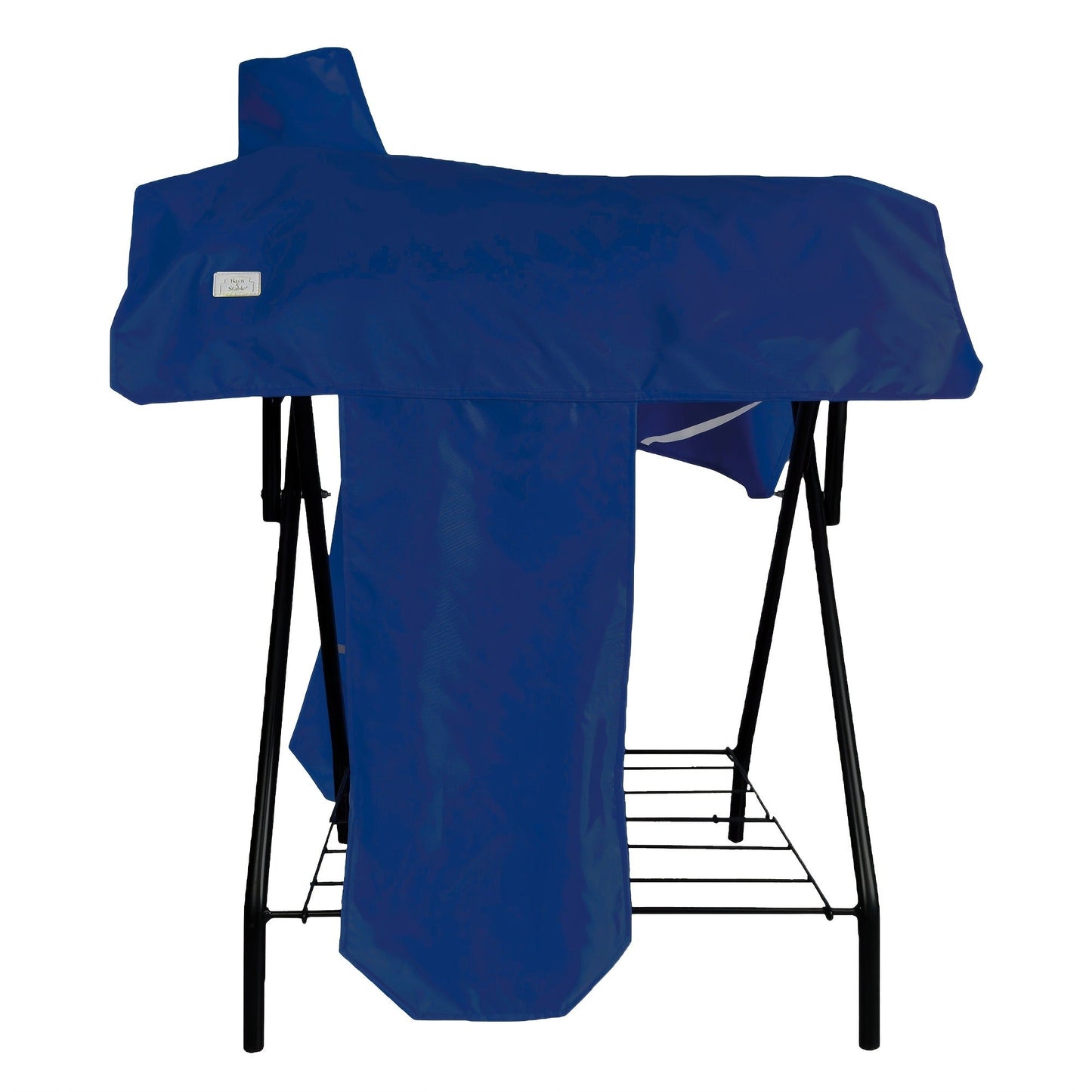 Waterproof Horse Saddle Cover 420D Oxford 6 Elastic Straps