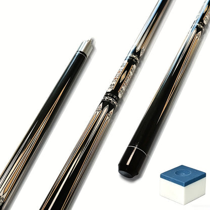 Vintage Maple Pool Cue Stick 58 Inch 20oz – Classic Retro Design Billiard Cue with 3 Style Options – Perfect Gift for Dad, Men & Billiard Enthusiasts, Great for Home & Bar