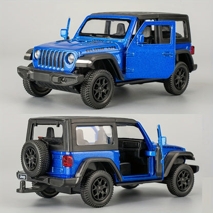 RMZCity 1:36 Scale Zinc Alloy Pull Back Car with Horse Trailer & Horse Vehicle – Openable Doors Diecast Toy Set for Kids & Adults, Birthday Christmas Gift (4 Models)