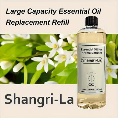 Essential Oil Refill for Diffusers - Long-Lasting Floral & Fresh Aroma Supplement Pack, Anti-Overflow, Large Capacity, Compatible with All Diffuser Types - Lavender, Ocean, Hilton, Shangri-la