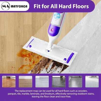 Mop Pads Refills Compatible with Swiffer PowerMop Dry and Wet Use Disposable Multi-Surface Floor Cleaning Pads for Hardwood Tile Laminate No Mop Included 15 Count or 50 Count Bulk Value Pack