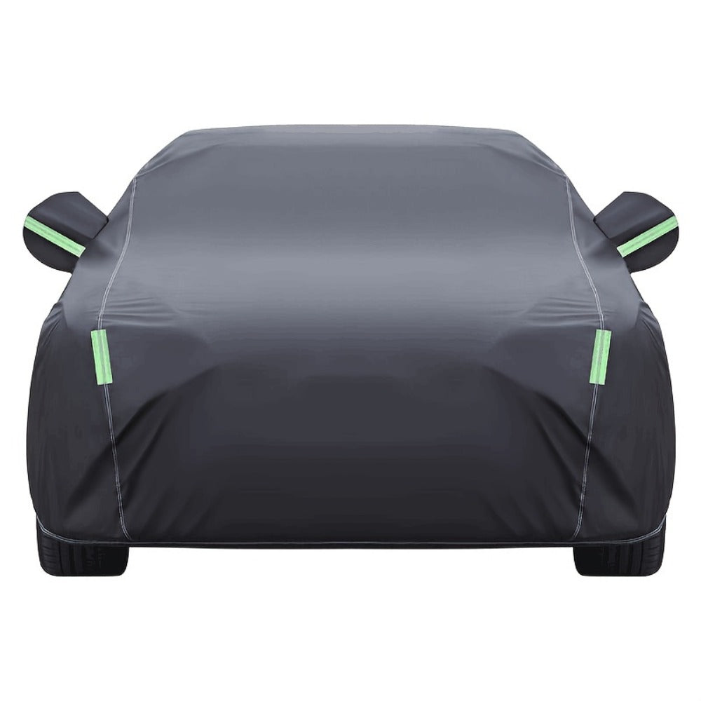 Waterproof Car Cover All Season Outdoor - UV Protection Windproof Dustproof 190T Oxford Cloth Auto Cover for Sedan SUV, Multiple Sizes L XL XXL XXXL with Storage Bag