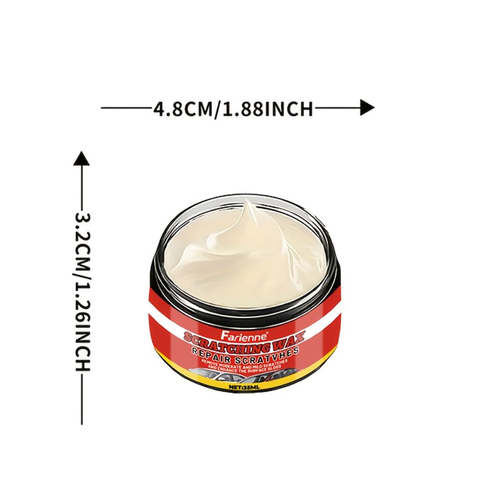 Car Scratch Remover & Swirl Remover – Nano Shine Polish Paste Kit with Sponge, Automotive Paint Scratch Repair for All Paint Colors, Vehicle Surface Restoration
