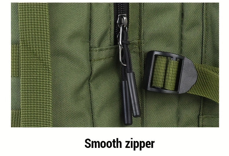 Tactical Backpack 100L Large Capacity Hiking Backpack Multiple Compartments Heavy Duty Ergonomic Straps for Camping Travel Trekking Backpacking Outdoor Adventures Jungle Green Black Army Green Gray Desert
