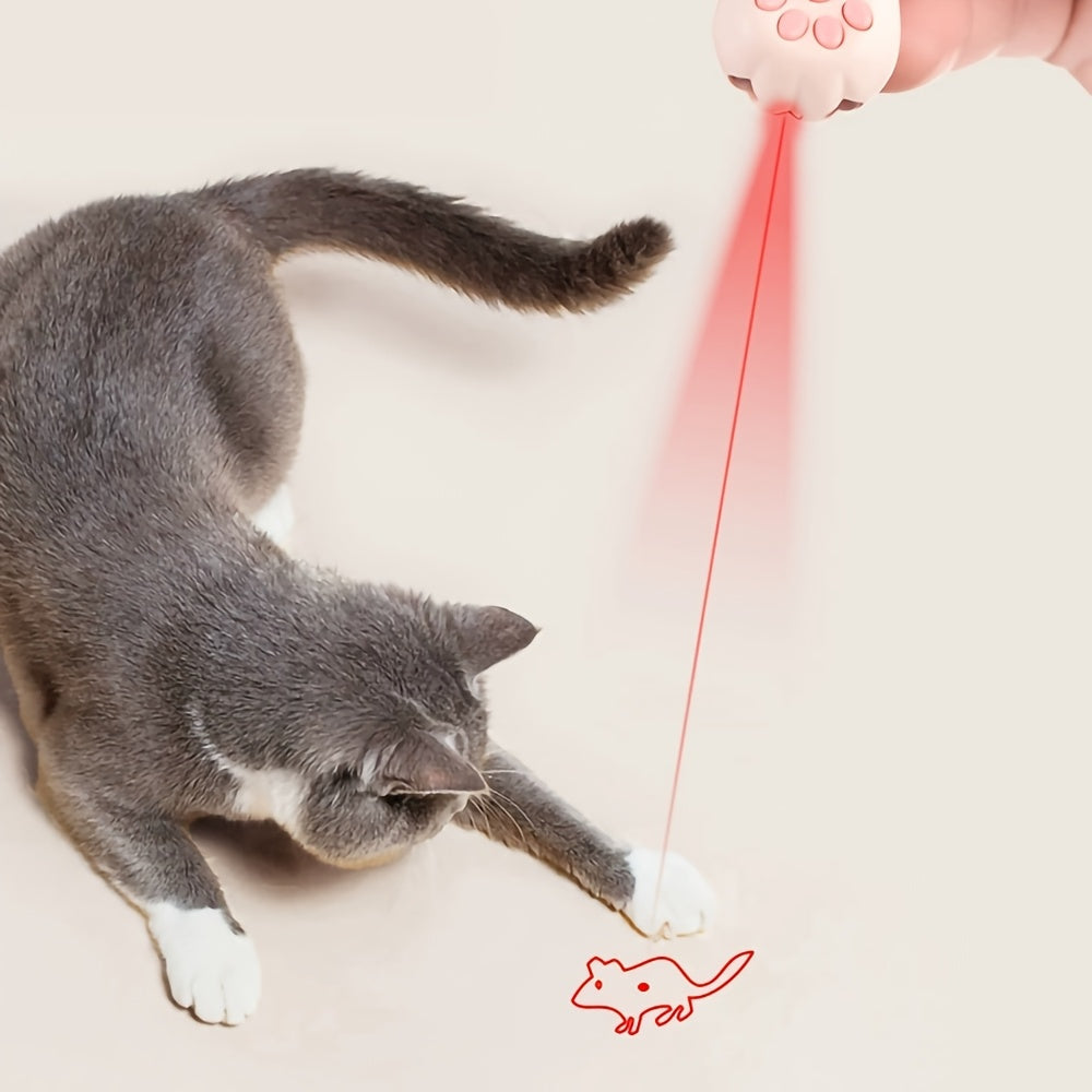 Cat Teaser Toy 7-in-1 USB Rechargeable - Interactive Wand Toy for Indoor Cats & Dogs, Feather Chaser Exercise Toy with Free Bonus Mouse Toy, Stimulating Chase & Play Gift for Pets