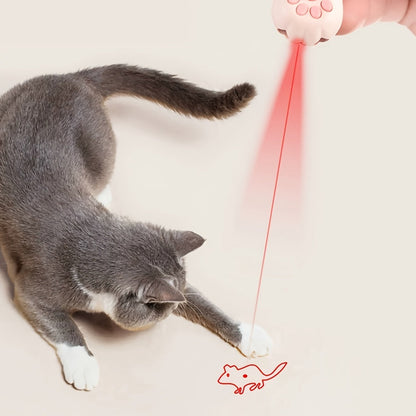 Cat Teaser Toy 7-in-1 USB Rechargeable - Interactive Wand Toy for Indoor Cats & Dogs, Feather Chaser Exercise Toy with Free Bonus Mouse Toy, Stimulating Chase & Play Gift for Pets