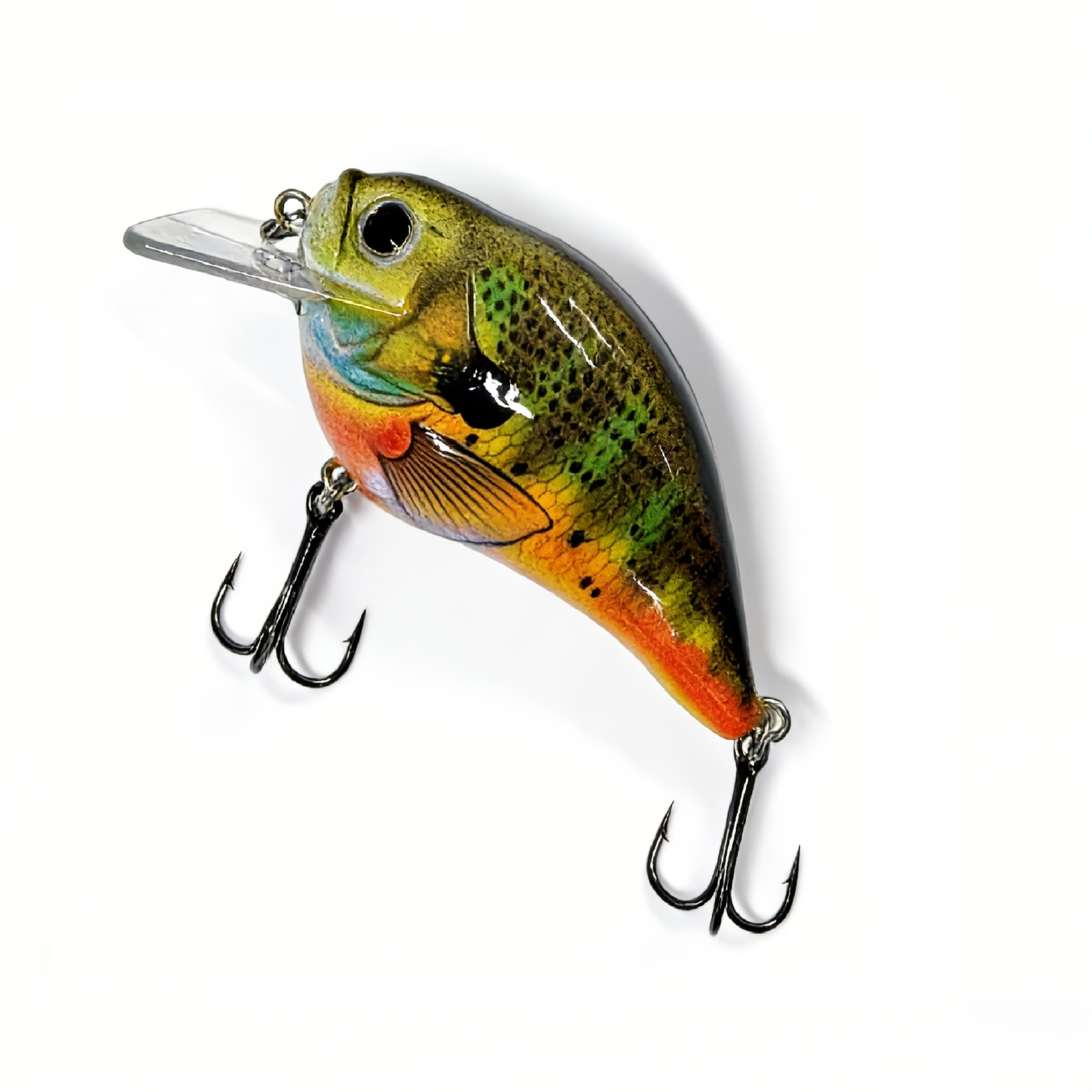Crankbait Fishing Lures 5-Pack – 2.95inch 15.5g Deep Diving Fat Body Wobbler, Slow Sinking Hard Bait for Bass, Trout & Walleye in Freshwater & Saltwater