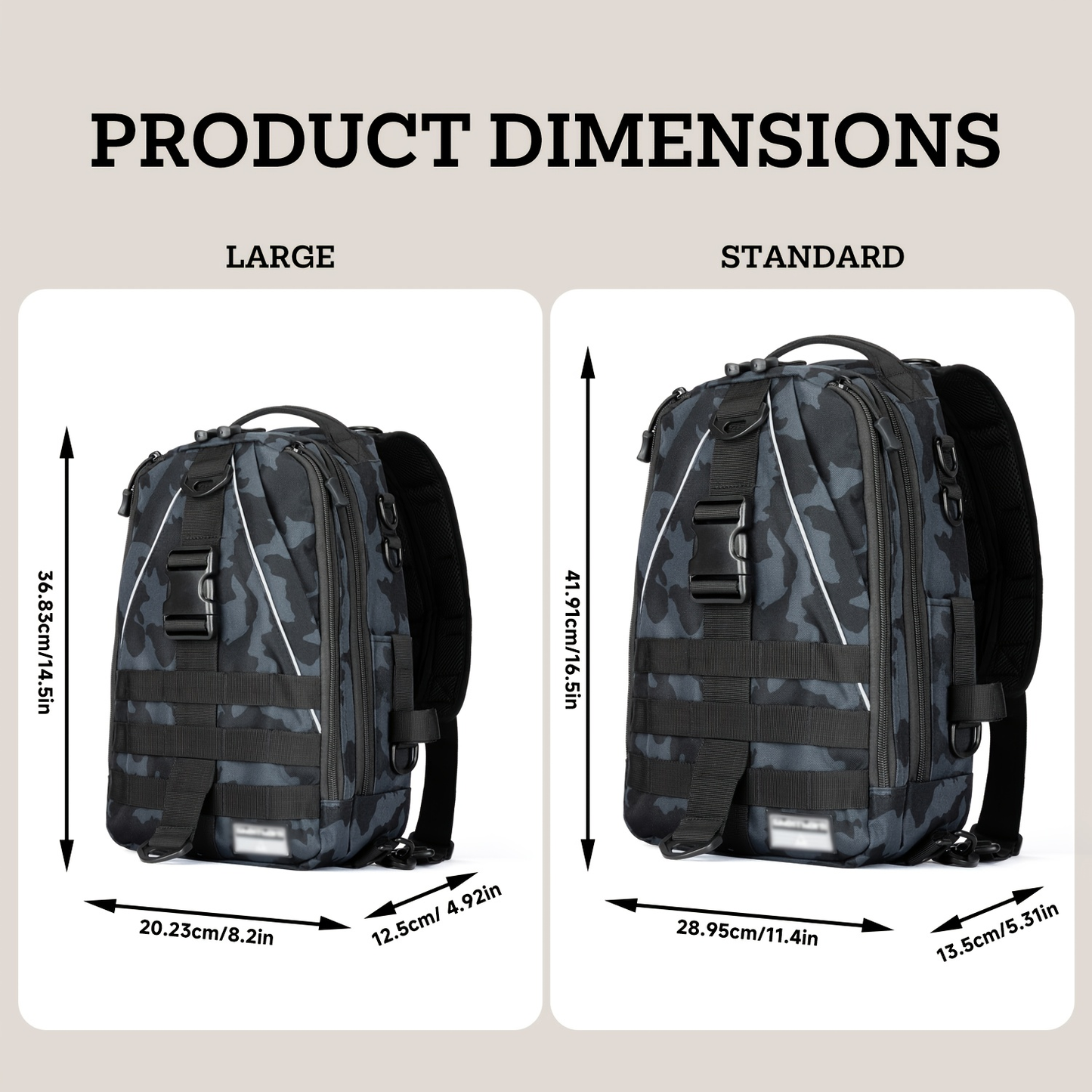 Waterproof Fishing Backpack Tackle Sling Bag – Rod Holder Daypack for Shore, Kayak & Fly Fishing | Men Women Outdoor Gear