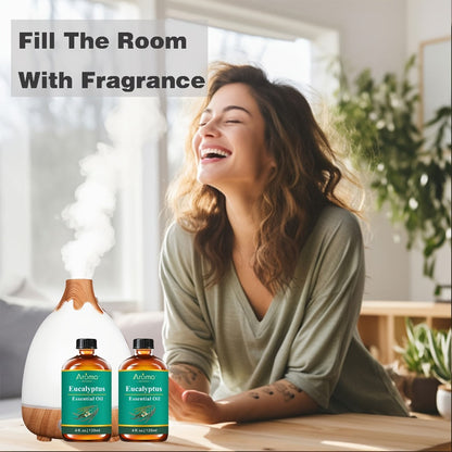 Lavender Essential Oil 4oz – Pure Aromatherapy Oil for Diffuser, Candle, Humidifier & Massage | Also in Eucalyptus, Frankincense, Peppermint, Lemon & More