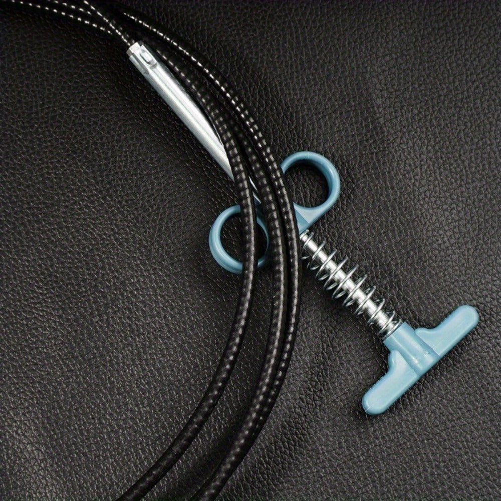 Car Door Opening Airbag Tool 39.37 Inch Spring-Loaded Wedge with Ergonomic Handle Coil Cable for GM Vehicles Window Door Installation Repair Locksmith Auto Entry Tool Extendable Robust
