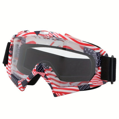 Windproof Ski Goggles with UV Protection – Gradient Lens, Anti-Fog, for Alpine Skiing Snowboarding Snowmobile Off-Piste Skating Outdoor Winter Sports