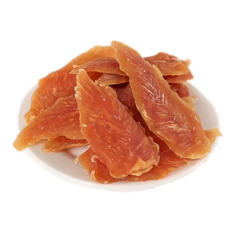Duck Jerky Dog Treats – Chicken-Wrapped Sweet Potato Sticks, Chewy Long Lasting Chews for Small Medium Large Dogs, Easily Digestible Training Treats & Pet Snacks for All Breeds