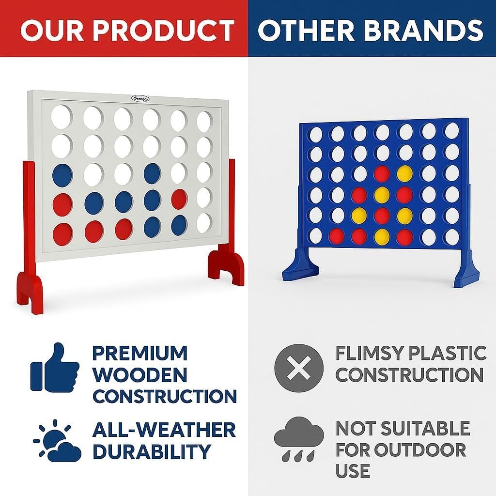Outdoor Lawn Toss Game Set – Washer Toss & Ladder Toss for Backyard Party, Portable Yard Games for Adults Kids Family, Includes Carrying Case, Fun for Tailgate Camping Beach BBQ Gatherings