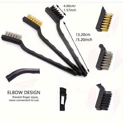 Car Detailing Brush Kit 11pcs – Wheel, Tire & Interior Soft Bristle Cleaning Brushes Set for Cars, Trucks & SUVs