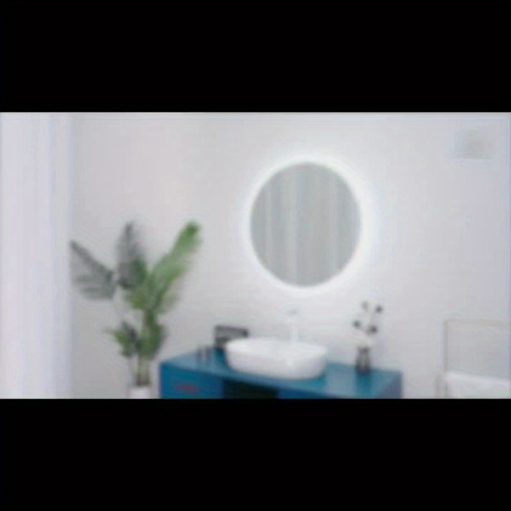 23.6-Inch Wall-Mounted LED Bathroom Vanity Mirror with Lighted Mirror detail image - detail view 8