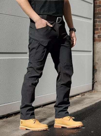 Men's Cargo Pants - Elastic Waist With Pockets Modern Style 693157