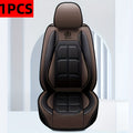 1pc, 2pcs, 5pcs, Advanced Faux Leather Car Seat Cover, Imitation Faux Leather Car Seat Cover, Protective Seat Cover, Suitable For Cars, SUVs, Vans And Trucks, Dirt-resistant, Send Gifts To Relatives