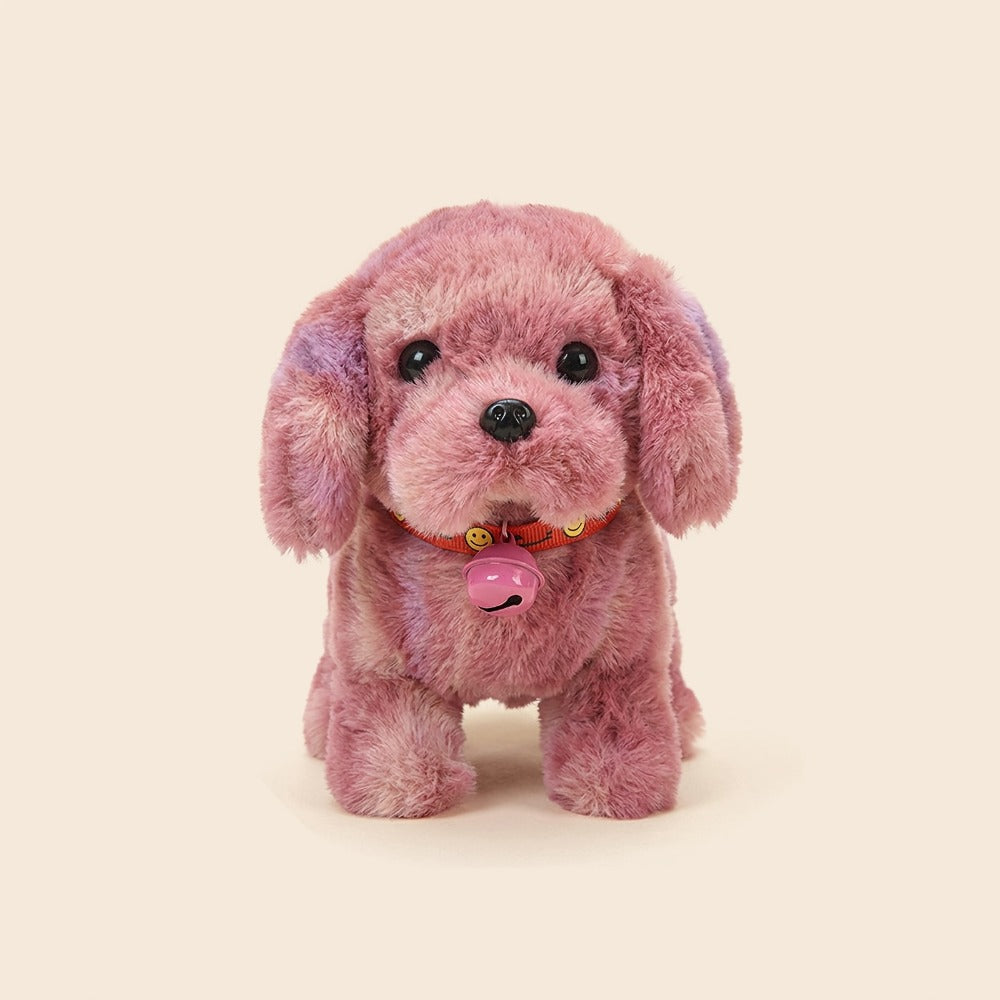 Interactive Walking Plush Pet Toy 9 Styles – Golden Retriever Husky Saint Bernard Kitten Chick Electric Realistic Barking Stuffed Animal, Best Birthday Gift for Toddlers Kids Ages 3+