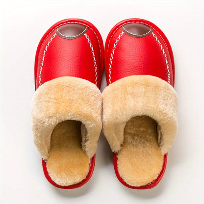 Men's Slippers - Slip-On Ease & Warm Lining