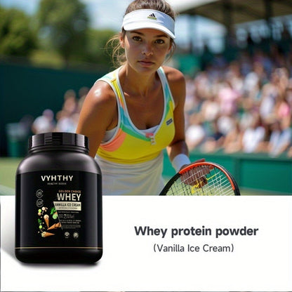 Whey Protein Powder Isolated & Hydrolyzed Blend with BCAAs – Low Carb Sports Nutrition Shake for Women, Strawberry Blueberry Vanilla Flavors