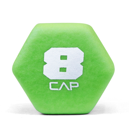 Neoprene Dumbbells Pair with Non-Slip Hex Shape – Color-Coded Hand Weights for Women & Men, Strength Training, Home Gym & Aerobics – 2LB to 15LB Available in Yellow, Green, Red, Blue & Gray