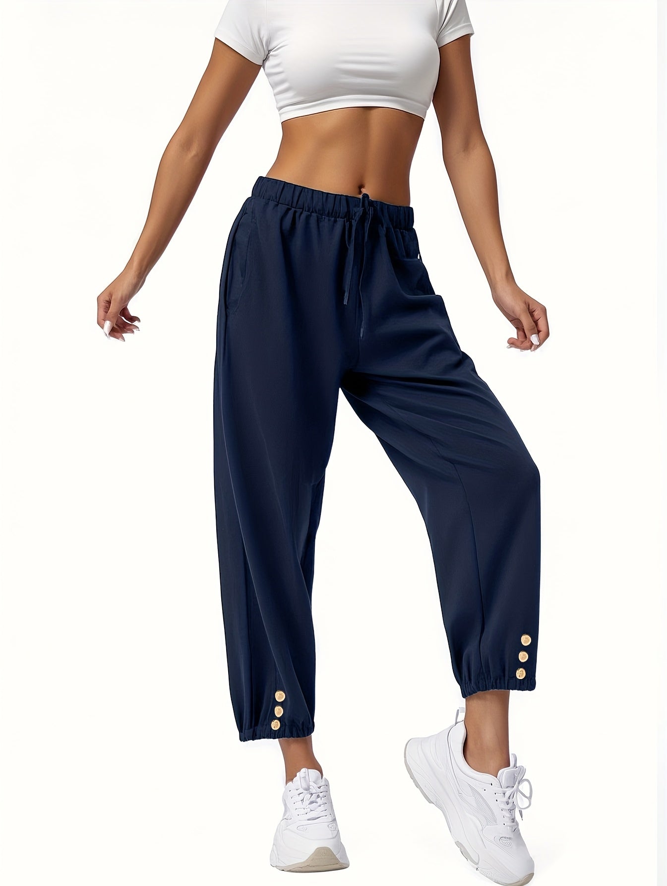 Women's Wide Leg Pants - High Waist Wide leg 66