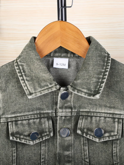 Boys' Denim Outfit Set - Winter