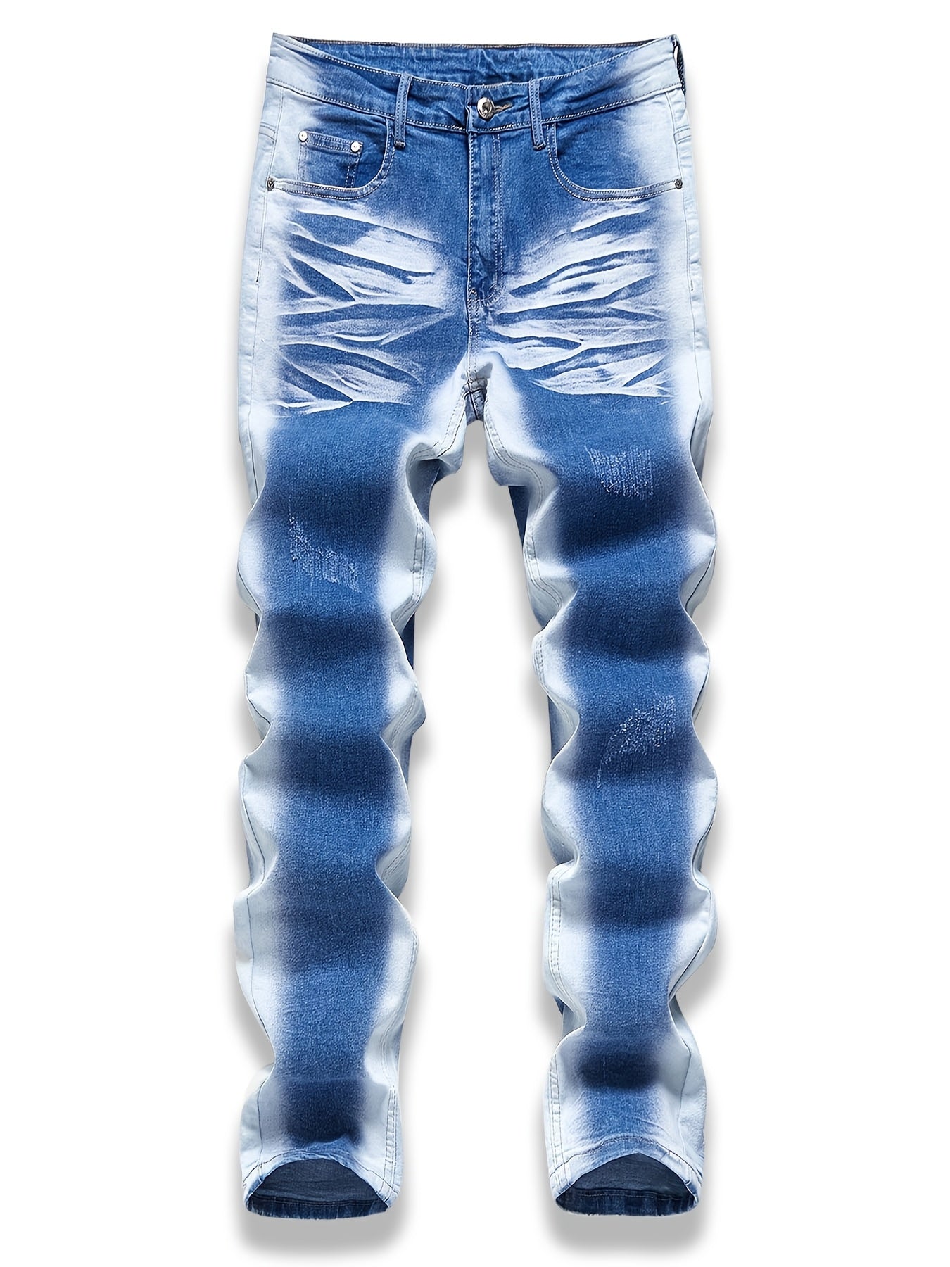 Men's Slim Fit Jeans - Vintage Wash Clean Finish