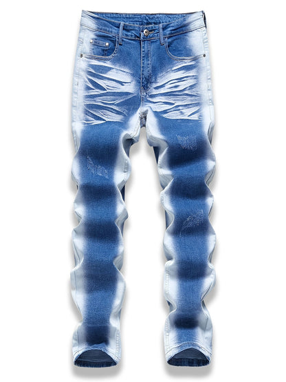 Men's Slim Fit Jeans - Vintage Wash Clean Finish