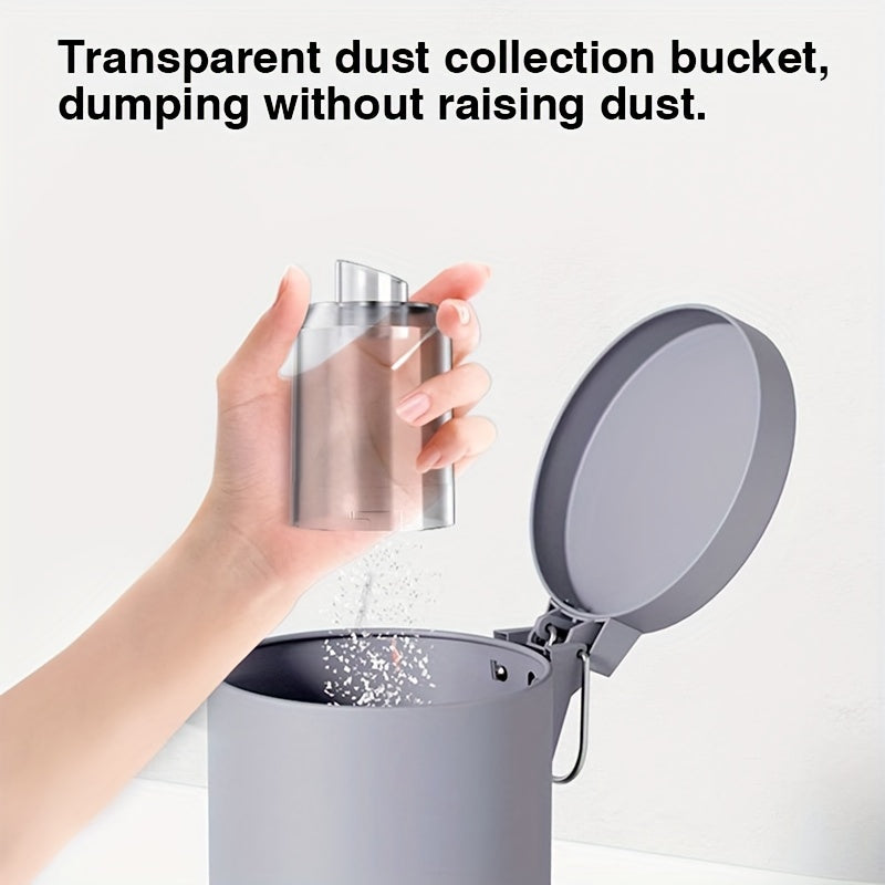Multifunctional Wireless Charging Mini Vacuum Cleaner, Large Suction Power, Wireless Power Supply, Suitable for Computer Cleaning, Household Cleaning, Car Cleaning, Valentine'S Day And New Year'S Gift, July 4Th Gifts