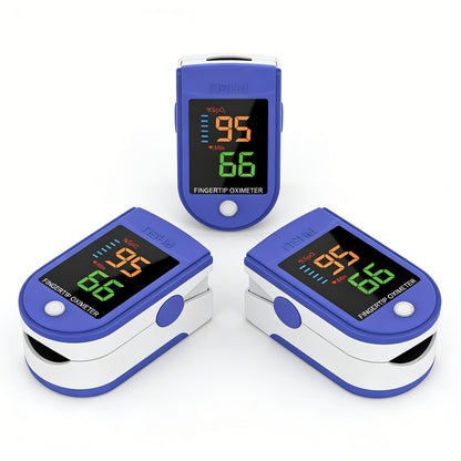 Finger Pulse Oximeter with Large Display, Athletic & Aviation Grade Blood Oxygen Saturation Monitor, Accurate SpO2 & Heart Rate Meter for Sports Fitness Home Health Monitoring – Available in Sets