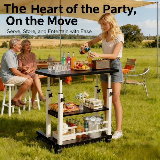 Folding Table, Heavy Duty 24 Inch Portable Rectangle Banquet Table Tool-Free Assembly Easy shown in the main product view